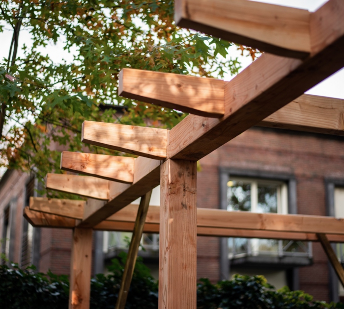 Pergola In Tuin