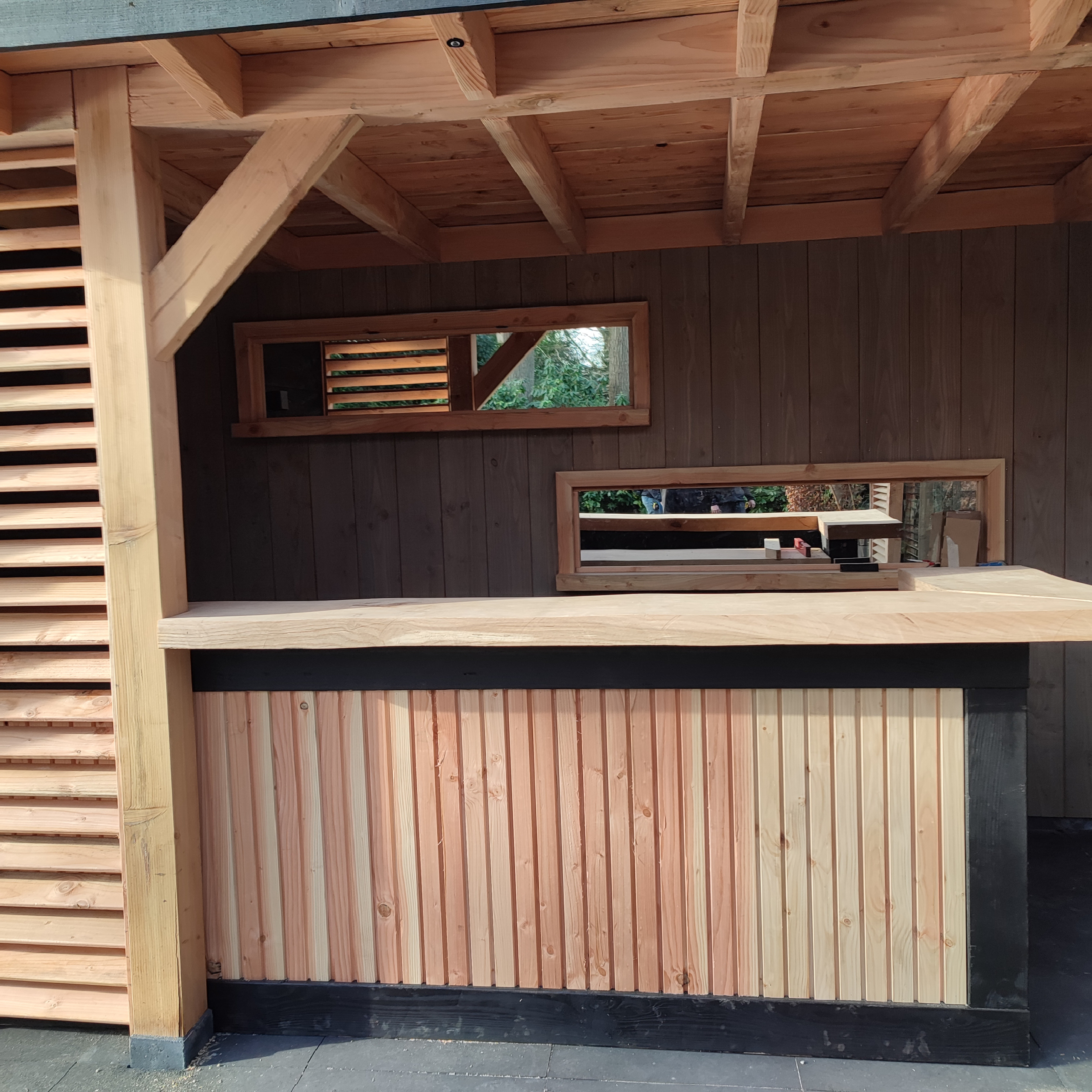 Moderne Bar Tuin